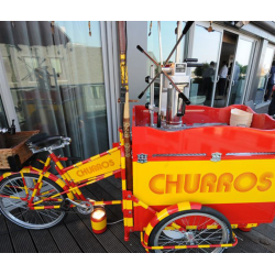INBLAN - Machine manuelle à churros avec coupeur 3 kg