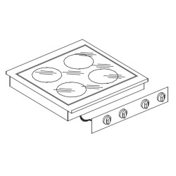 CUISINIÈRE EN CÉRAMIQUE 4...