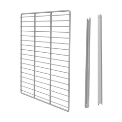 GRILLE AVEC SUPPORTS 2/1GN...