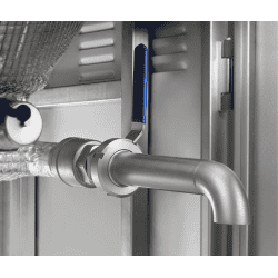 INBLAN - Friteuse à churros et beignets sur pieds électrique - digitale - gaz - Cuve cylindrique