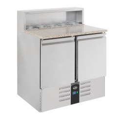 TABLE PRÉP POUR PIZZA 2 TÜREN