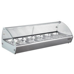 VITRINE CHAUFFANTE 6 1/3 GN