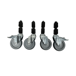 SERIE DE ROUES POUR TABLE 4X