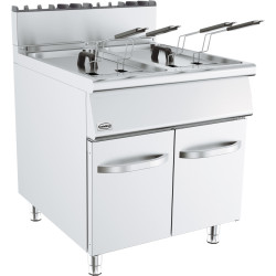 BASE 900 FRITEUSE A GAZ. 2X19L
