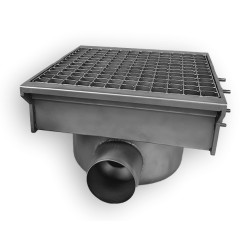 DRAIN INOX 300X265 AVEC 1...