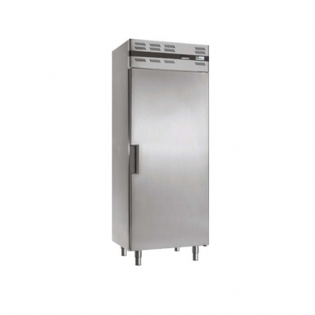 ARMOIRE RÉFRIGÉRÉE POSITIVE GN 2/1 - PORTE PLEINE - INOX - 535 L