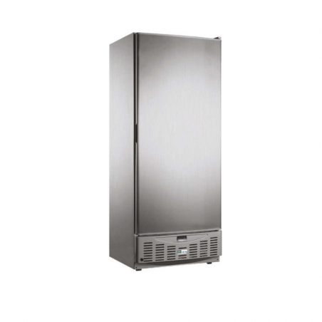 ARMOIRE RÉFRIGÉRÉE NÉGATIVE STATIQUE - PORTE PLEINE - INOX - 520 L