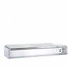 FURNOTEL - SALADETTE  COUVERCLE INOX - 180 cm - 8x GN 1/3