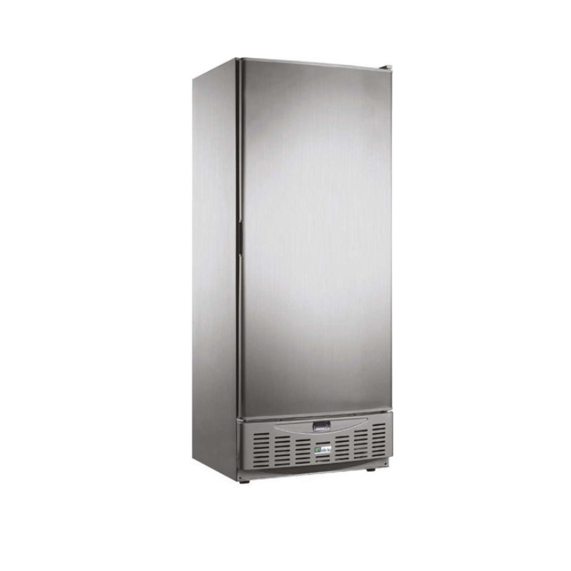 ARMOIRE RÉFRIGÉRÉE  POSITIVE VENTILÉE  - PORTE PLEINE - INOX - 520 L