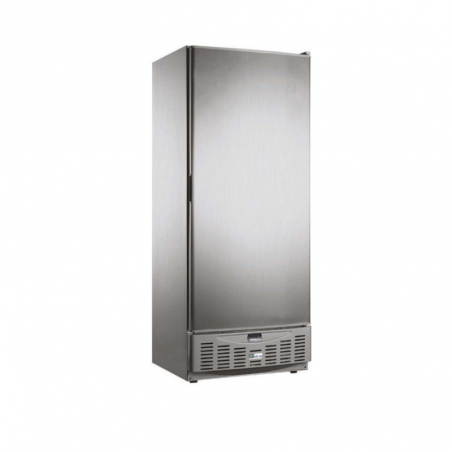 ARMOIRE RÉFRIGÉRÉE  POSITIVE VENTILÉE  - PORTE PLEINE - INOX - 520 L