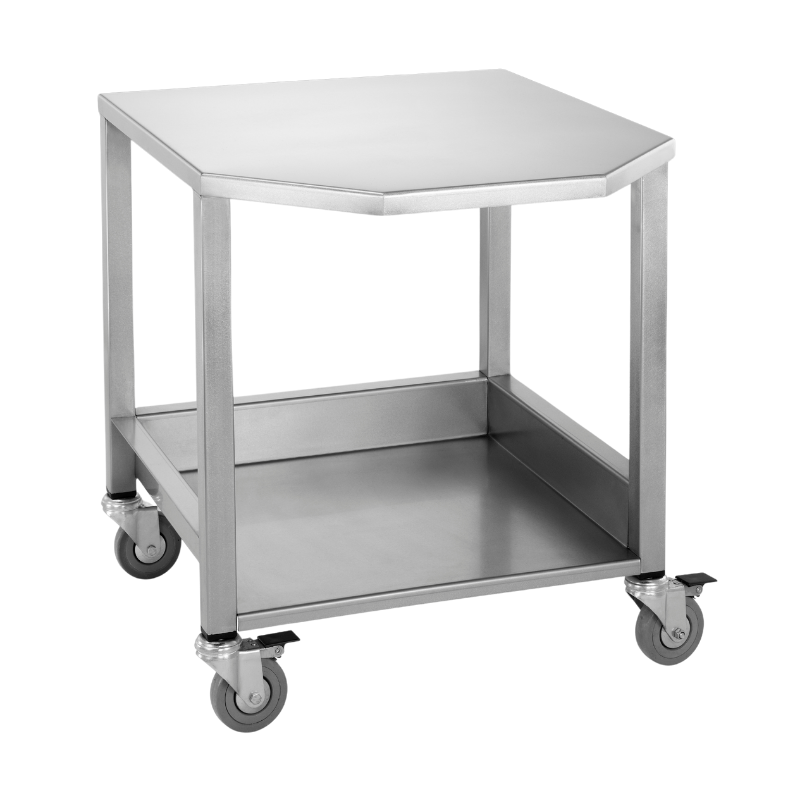 INBLAN - Chariot pour Pétrin Mélangeur Multi Usage + plaque chauffante pour cuisson
