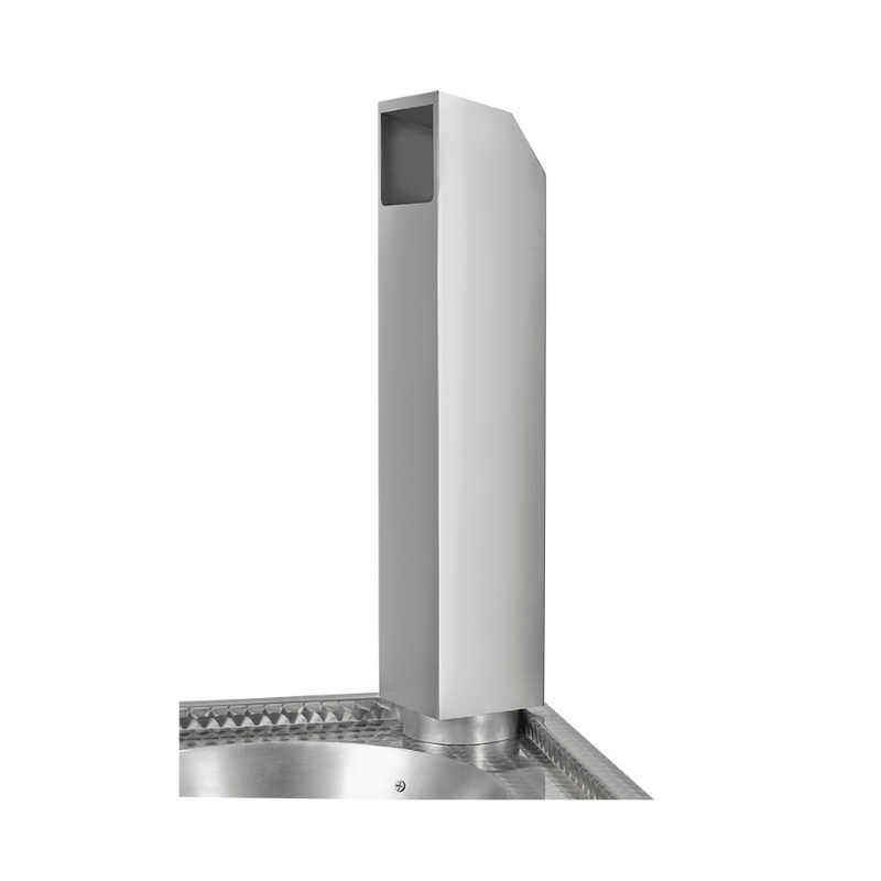 INBLAN - Cheminée tournante pour friteuse gaz