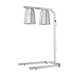 LAMPE CHAUFFANT ARGENT