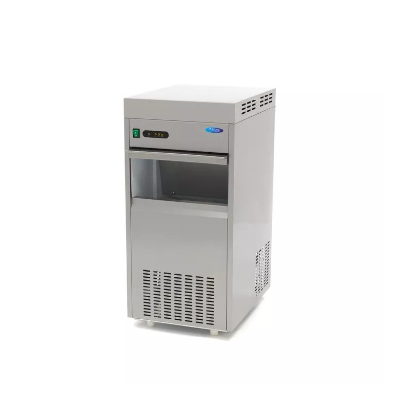 MAXIMA Machine à glace pilée 85 KG/24H REFROIDISSEMENT À L'EAU — free download