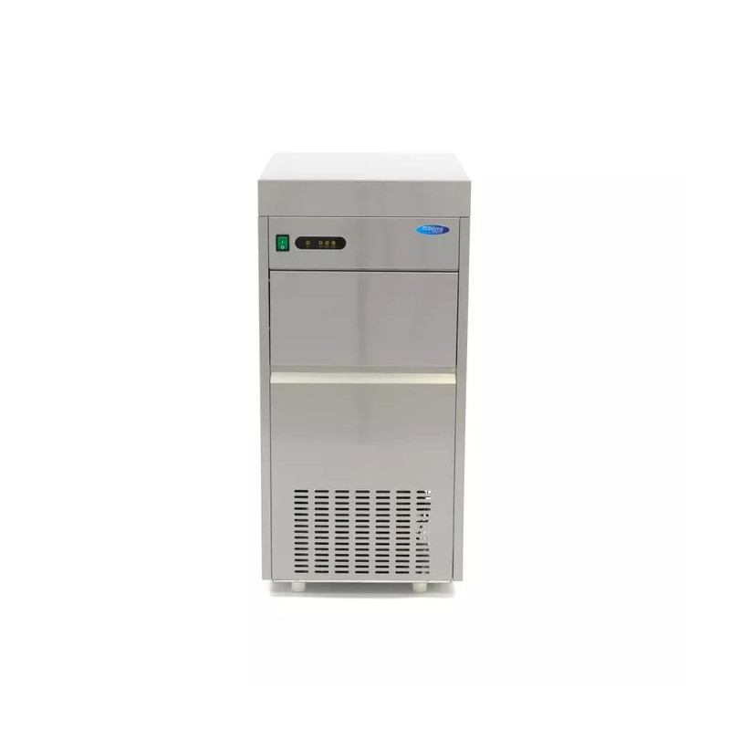MAXIMA Machine à glace pilée 85 KG/24H REFROIDISSEMENT À L'EAU — free download