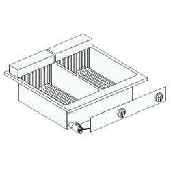 FRITEUSE ÉL. 2X10 L