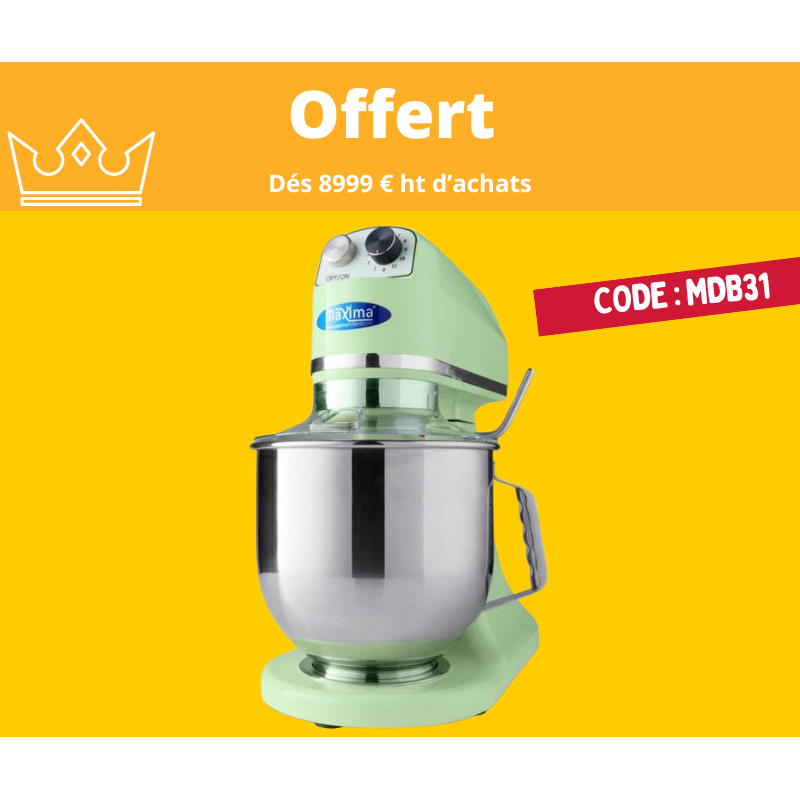 OFFERT - BATTEUR MELANGEUR PLANETAIRE 7L - 11 VITESSES