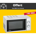 OFFERT - MICRO-ONDES  23L 900W