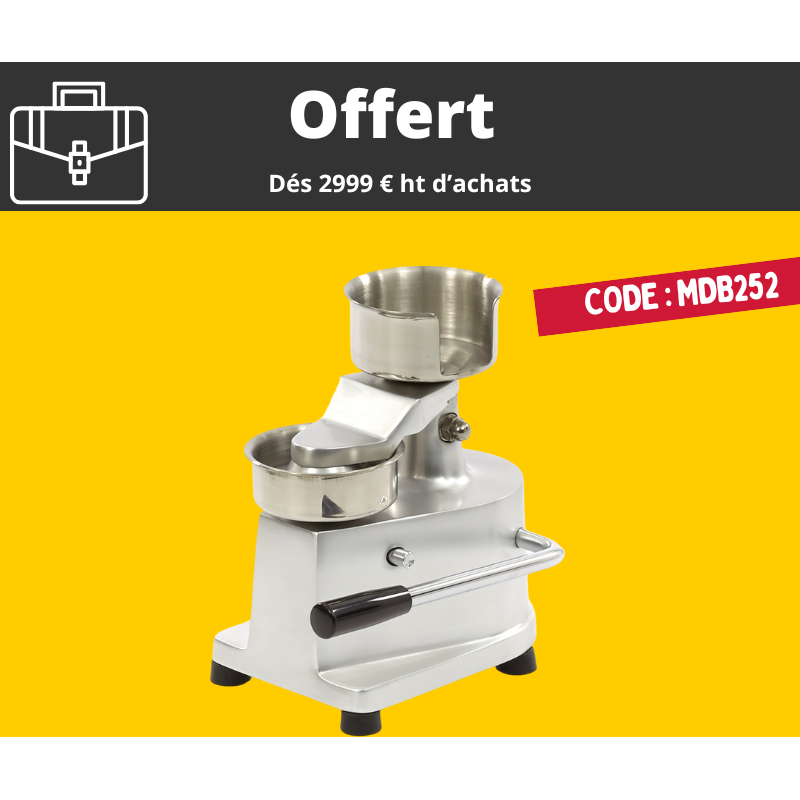 OFFERT - PRESSE À HAMBURGER/ STEAK HACHÉ 100MM
