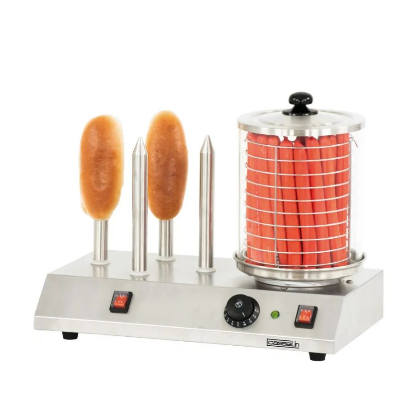 CASSELIN - APPAREIL À HOT-DOG ÉLECTRIQUE 4 PLOTS