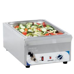 CASSELIN - BAIN-MARIE AVEC ROBINET DE VIDANGE GN 1/1 - 100 MM