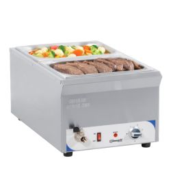 CASSELIN - BAIN-MARIE AVEC ROBINET DE VIDANGE GN 1/1 - 150 MM