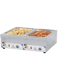 CASSELIN - DOUBLE BAIN-MARIE AVEC ROBINET DE VIDANGE GN 1/1 - 100 MM