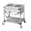 CASSELIN - CHARIOT BAIN-MARIE À EAU 2 X GN 1/1