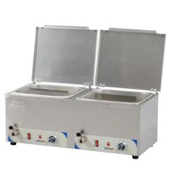 CASSELIN - BAIN-MARIE À EAU CHAUFFE-SAUCISSES DOUBLE