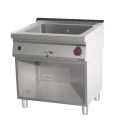 CASSELIN - BAIN-MARIE GN 2/1 200 MM AVEC VANNE DE VIDANGE ET SOUBASSEMENT 80 ligne 700