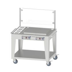 STAND AMBULANT À PLAQUE À SNACKER