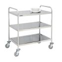 CASSELIN - CHARIOT EN INOX 3 PLATEAUX