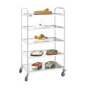 CASSELIN - CHARIOT INOX 5 PLATEAUX