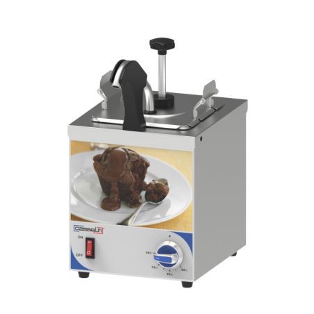 DISTRIBUTEUR À SAUCE AVEC POMPE ET BEC CHAUFFANT