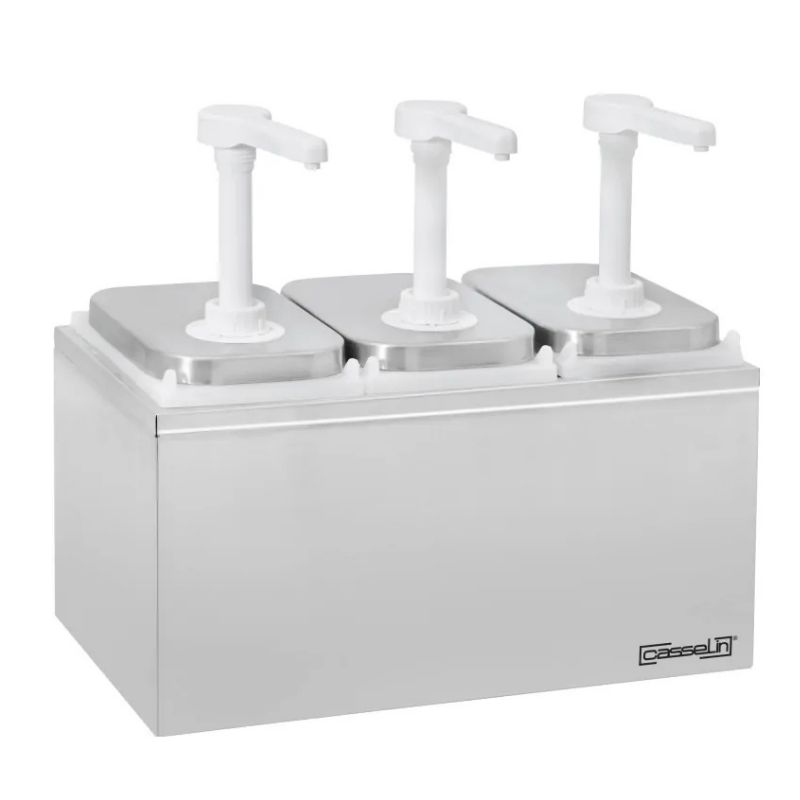 POMPE À SAUCE NEUTRE 3 X 2L