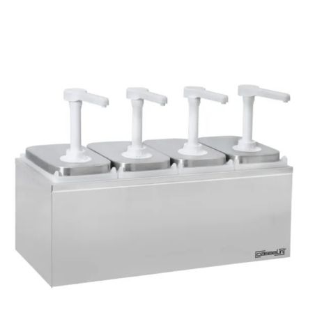 POMPE À SAUCE NEUTRE 4 X 2L