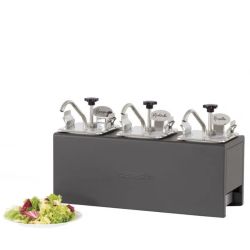 POMPE À SAUCE FROIDE TRIPLE