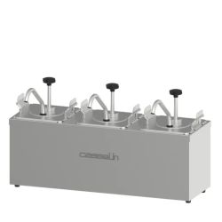 POMPE À SAUCE NEUTRE TRIPLE