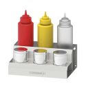 PORTE BOUTEILLES À SAUCE ET ÉPICES