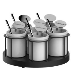 SUPPORT À SAUCES ROTATIF