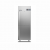ARMOIRE RÉFRIGÉRÉE BI-TEMPERATURE GN 2/1 AVEC GROUPE LOGÉ -2/+8°C / -18/-22°C  -  2 PORTILLONS - 700 L