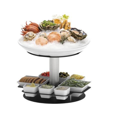 PRÉSENTOIR À FRUITS DE MER ROTATIF 3 FULY