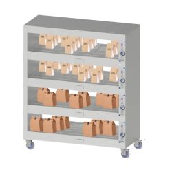 ETAGÈRE CHAUFFANTE MOBILE 120