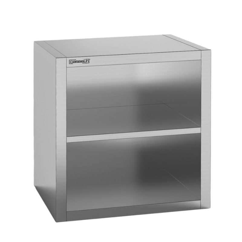 CASSELIN - ARMOIRE MURALE INOX OUVERTE 800 MM