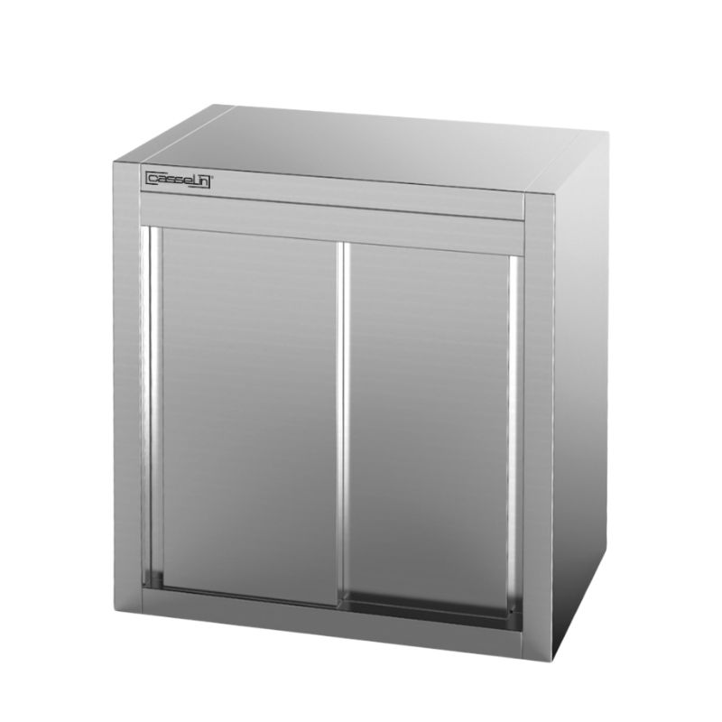 CASSELIN - ARMOIRE MURALE INOX AVEC PORTES COULISSANTES 800 MM