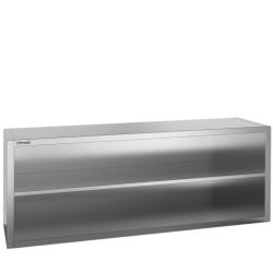 CASSELIN - ARMOIRE MURALE INOX OUVERTE 1400 MM