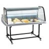CASSELIN - VITRINE RÉFRIGÉRÉE DE MARCHÉ 256L SUR CHARIOT