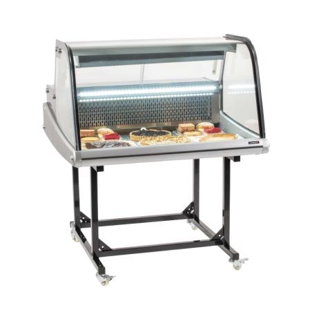 CASSELIN - VITRINE RÉFRIGÉRÉE DE MARCHÉ 175L SUR CHARIOT