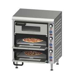 FOUR À PIZZA ÉLECTRIQUE 3 CHAMBRES 35 CM