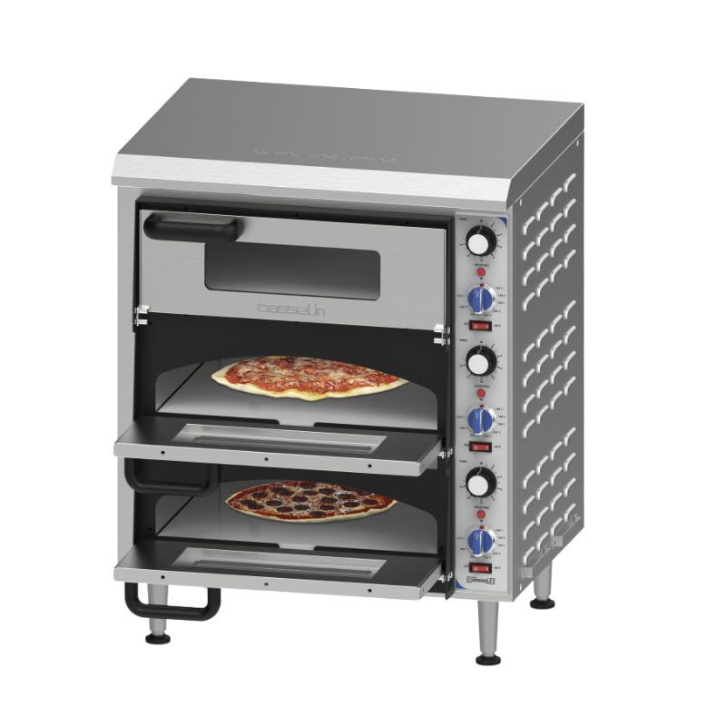 FOUR À PIZZA ÉLECTRIQUE 3 CHAMBRES 35 CM